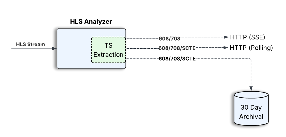 Transport Stream Feature Extraction